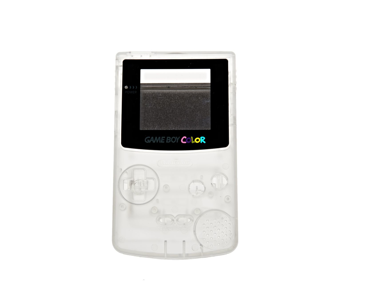 Game Boy Color Shell Clear | Gameboy Color Hardware | RetroNintendoKopen.nl