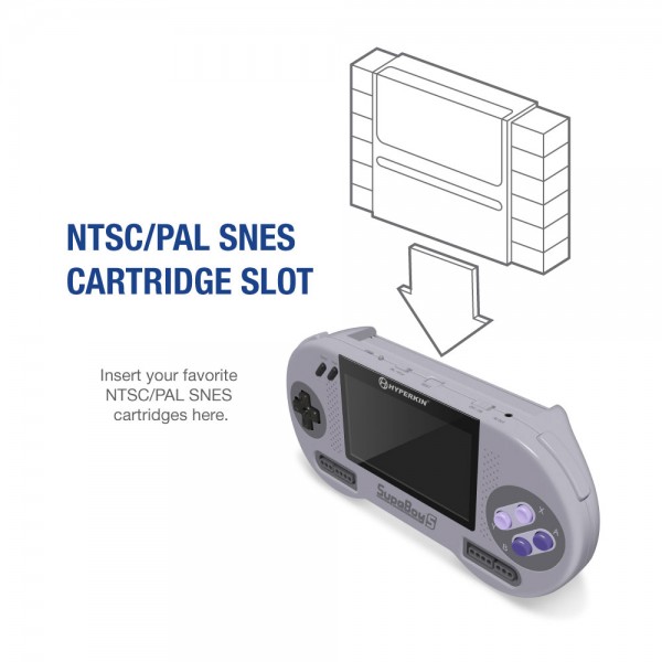 SupaBoy S Portable SNES Console | Super Nintendo Hardware | RetroNintendoKopen.nl