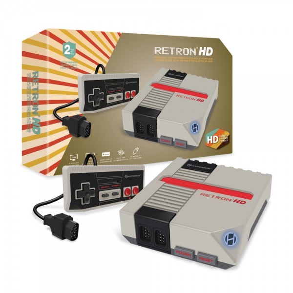 RetroN HD NES Gaming Console (Gray) - Nintendo NES Hardware