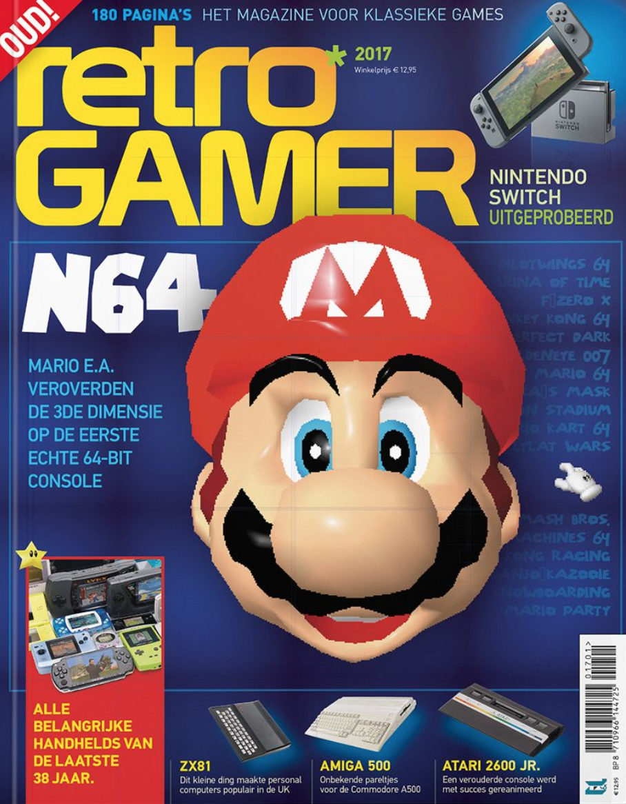 Retro Gamer Magazine | Nintendo 64 Manuals | RetroNintendoKopen.nl