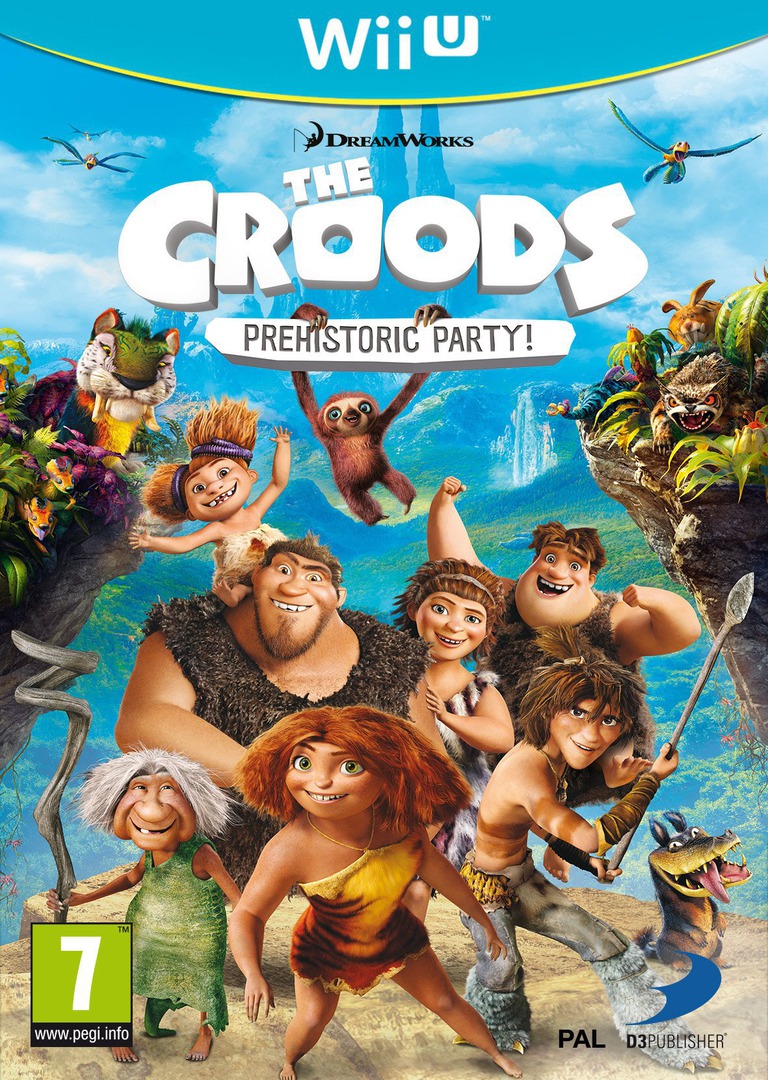 The Croods: Prehistoric Party! - Wii U Games