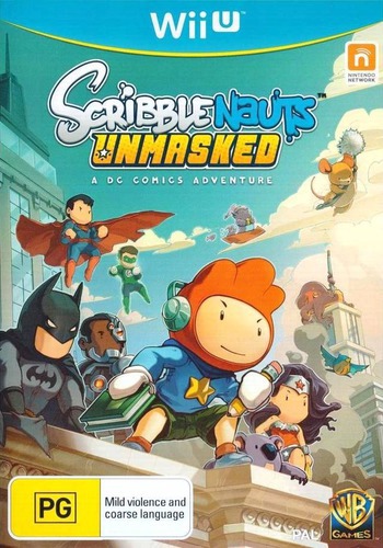 Scribblenauts Unmasked: a DC Comics Adventure - Wii U Games