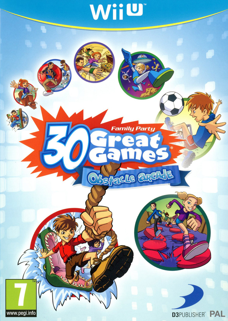 30 Great Games Obstacle Arcade - Wii U Games