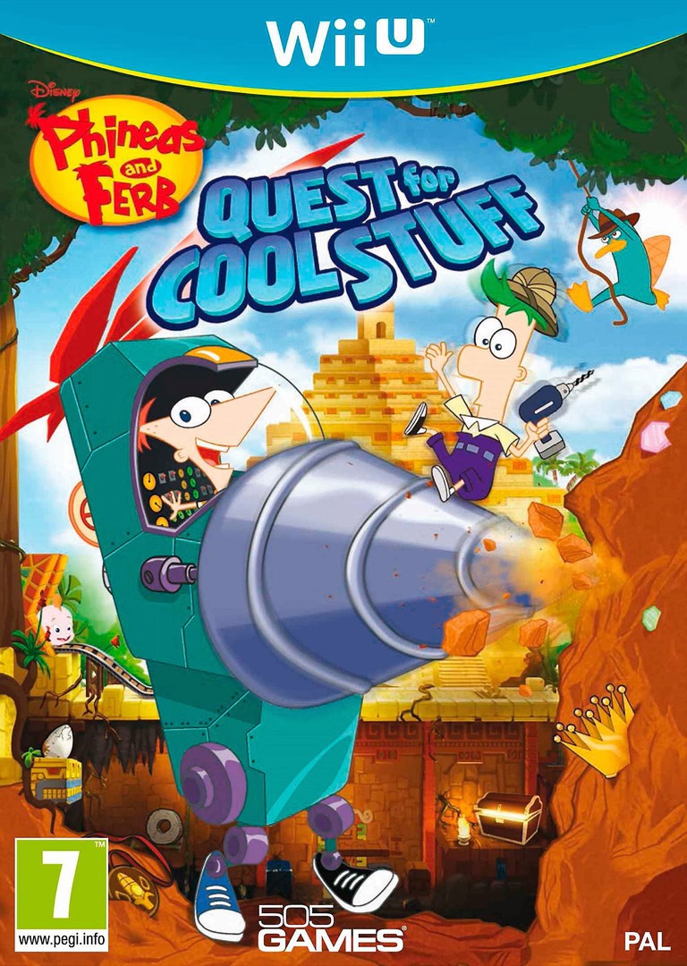 Phineas and Ferb: Quest for Cool Stuff - Wii U Games