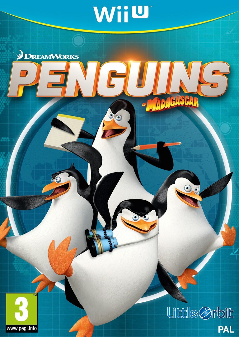 Penguins of Madagascar - Wii U Games