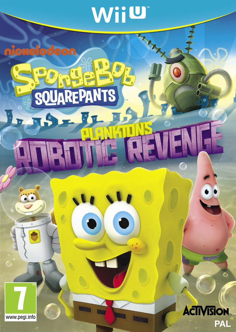 SpongeBob SquarePants: Plankton's Robotic Revenge - Wii U Games