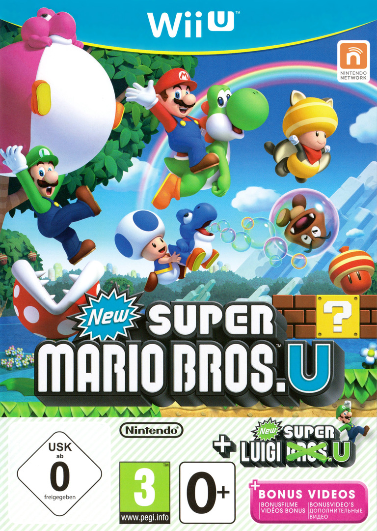 ontsmettingsmiddel Prediken Verrijking New Super Mario Bros. U + New Super Luigi U ⭐ Wii U Games