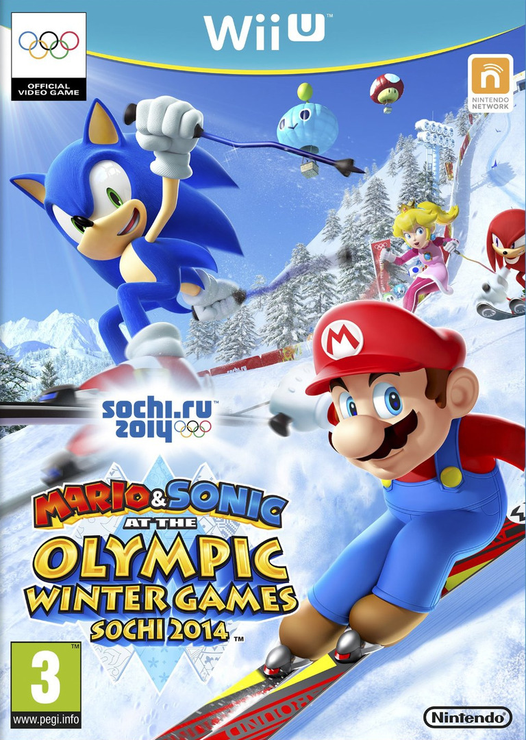 Mario & Sonic at the Sochi 2014 Olympic Winter Games - Wii U Games