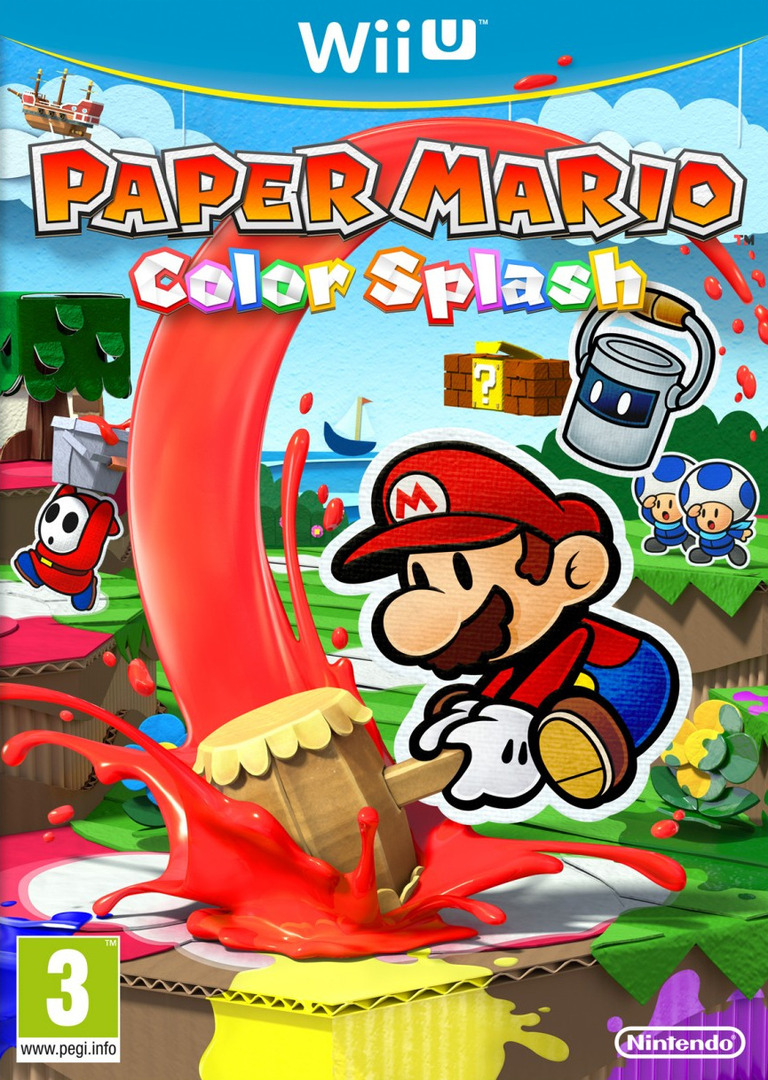 Paper Mario: Color Splash - Wii U Games