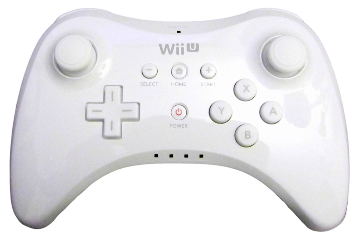 Originele Wii U Pro Controller White - Wii U Hardware