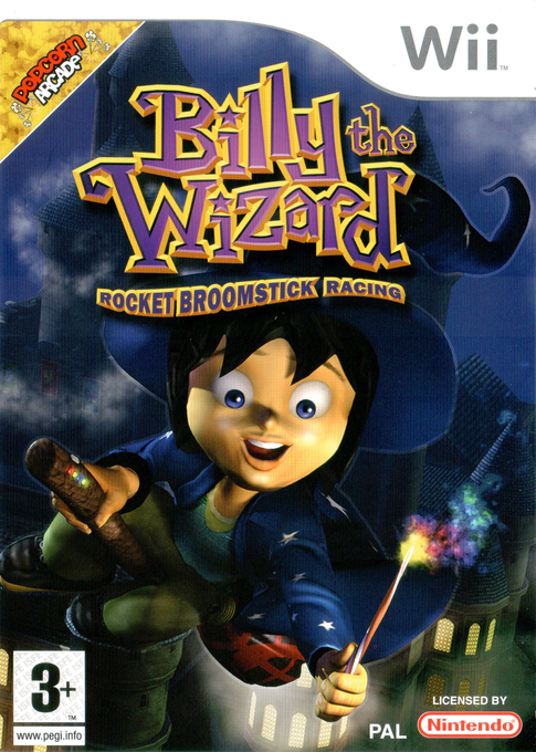 Billy the Wizard: Rocket Broomstick Racing - Wii Games
