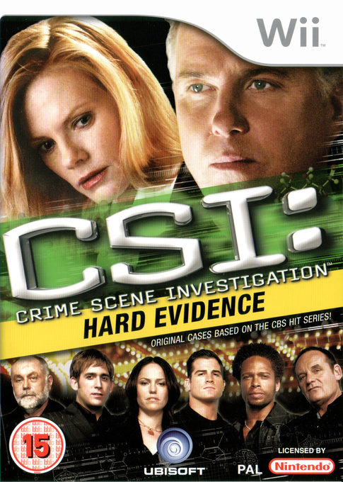CSI: Hard Evidence - Wii Games