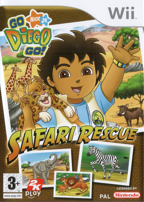 Go, Diego, Go! Safari Rescue - Wii Games