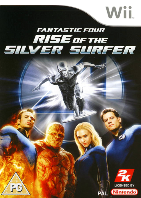 Fantastic Four: Rise of the Silver Surfer - Wii Games