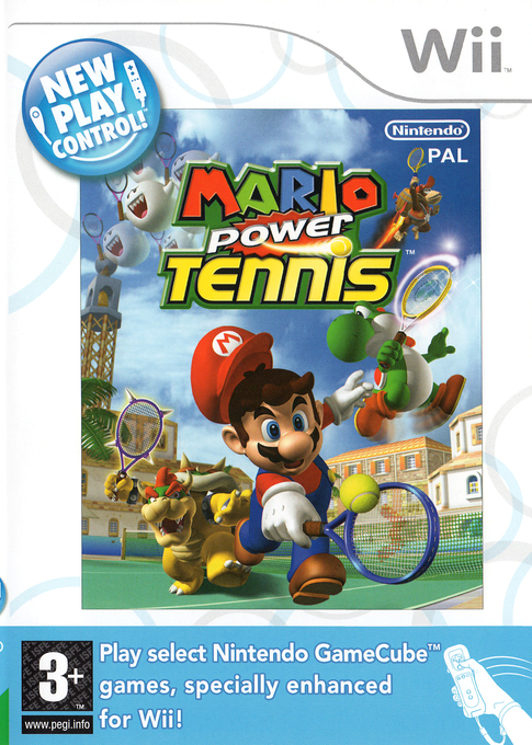 New Play Control! Mario Power Tennis - Wii Games