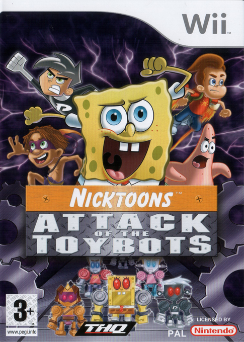 Nicktoons: Attack of the Toybots - Wii Games