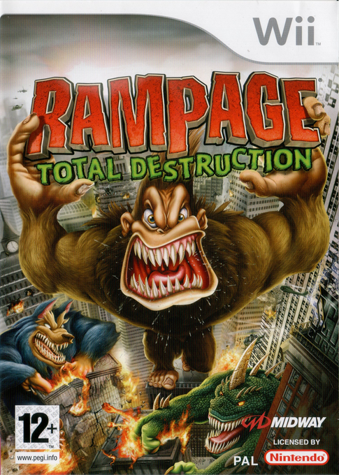Rampage: Total Destruction - Wii Games