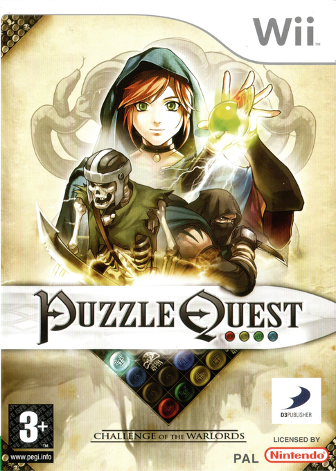Puzzle Quest: Challenge of the Warlords - Wii Games