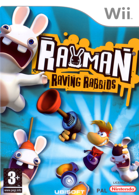 Rayman Raving Rabbids - Wii Games