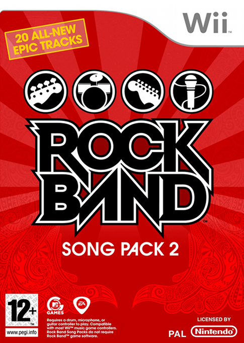 Rock Band Song Pack 2 - Wii Games