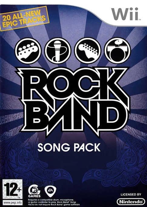 Rock Band Song Pack 1 - Wii Games