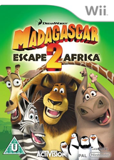 Madagascar 2: Escape 2 Africa - Wii Games
