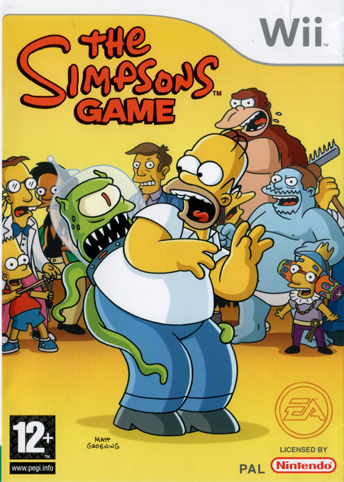The Simpsons Game - Wii Games