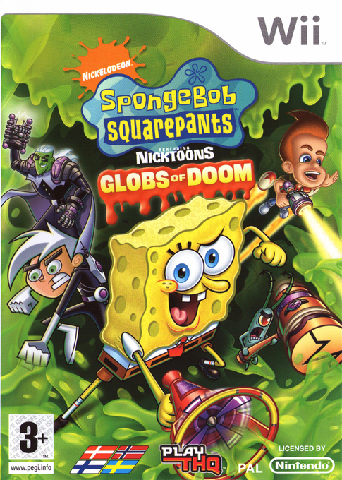 SpongeBob SquarePants featuring Nicktoons: Globs of Doom - Wii Games