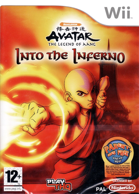 Nickelodeon Avatar: The Legend of Aang - Into the Inferno - Wii Games