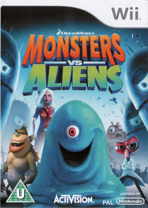 DreamWorks Monsters vs. Aliens - Wii Games