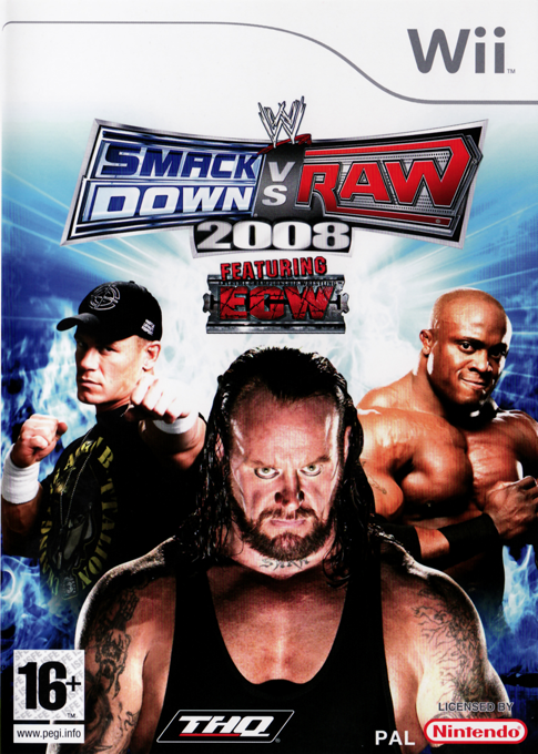 WWE SmackDown vs. Raw 2008 - Wii Games