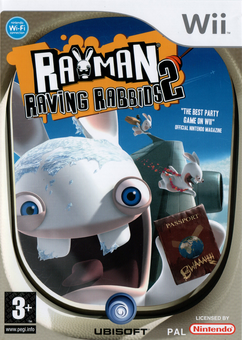 Rayman Raving Rabbids 2 - Wii Games