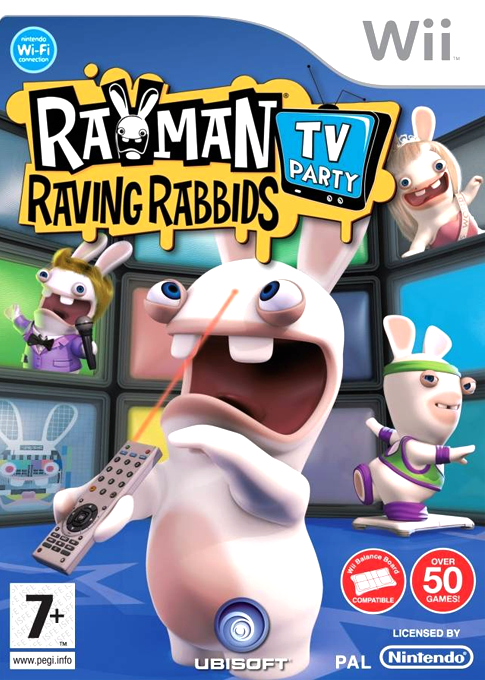 Rayman Raving Rabbids: TV Party - Wii Games