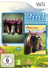 2-in-1: Pony Friends 2 + My Riding Stables: Life with Horses - Wii Games
