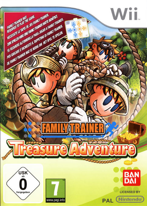 Family Trainer: Treasure Adventure - Wii Games