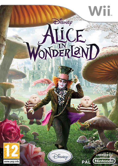 Disney - Alice in Wonderland - Wii Games