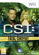 CSI: Crime Scene Investigation - Fatal Conspiracy - Wii Games