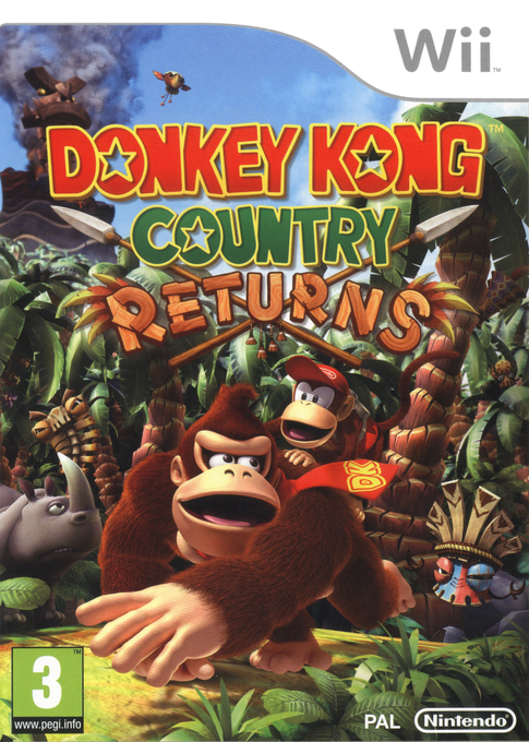 Donkey Kong Country Returns - Wii Games