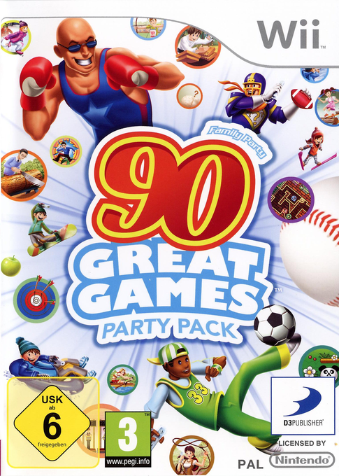 Family Party: 90 Great Games Party Pack - Wii Games