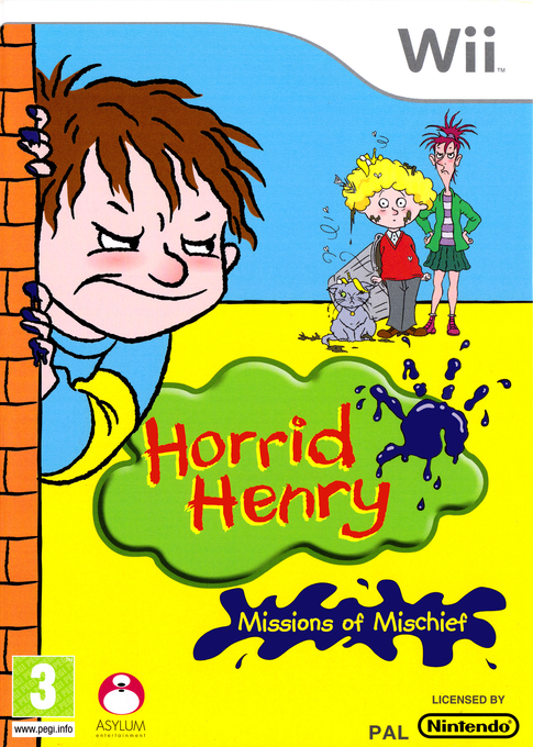 Horrid Henry: Missions of Mischief - Wii Games