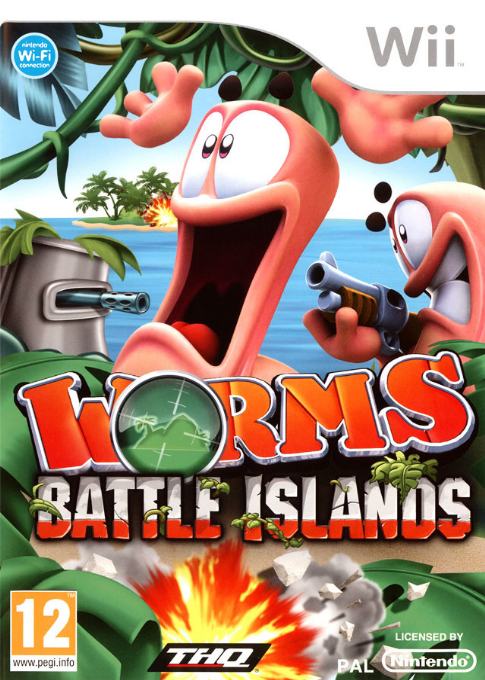 Worms Battle Islands - Wii Games