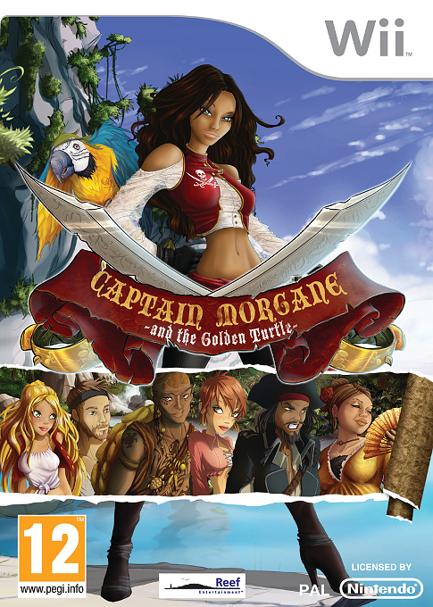 Captain Morgane and the Golden Turtle - Wii Games
