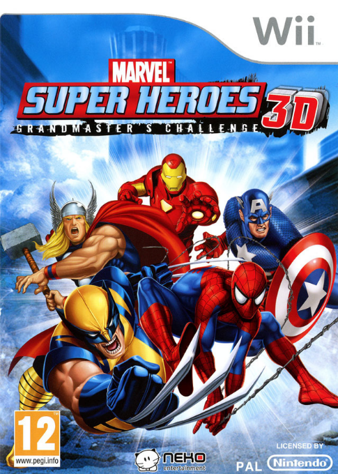 Marvel Super Heroes 3D: Grandmaster's Challenge - Wii Games