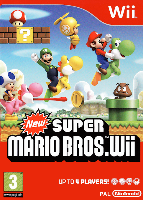 New Super Mario Bros. Wii - Wii Games