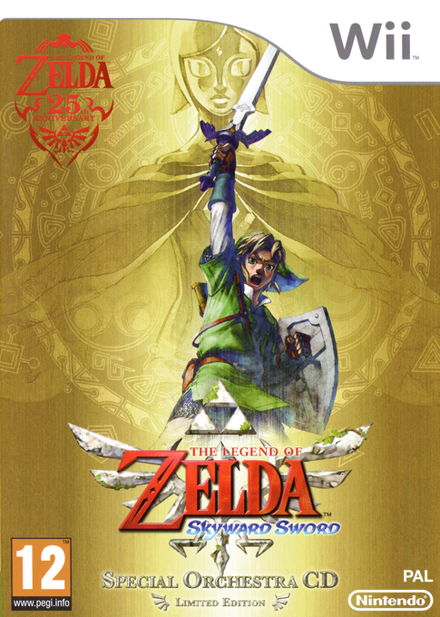 The Legend of Zelda: Skyward Sword Incl. Orchestra CD - Wii Games