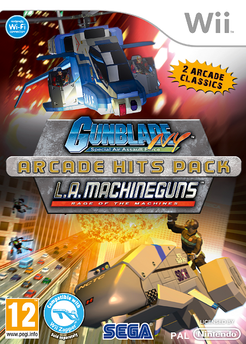 Gunblade NY & LA Machineguns: Arcade Hits Pack - Wii Games