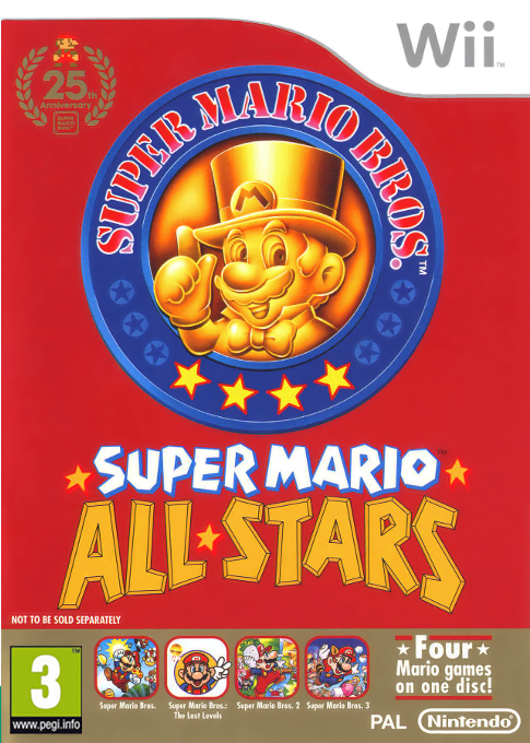 Super Mario All-Stars: 25th Anniversary Edition - Wii Games