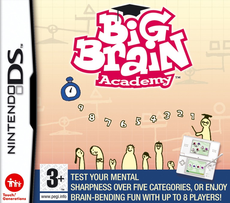 Big Brain Academy ⭐️ Nintendo DS Games Big Brain Academy ⭐️ Nintendo DS Games