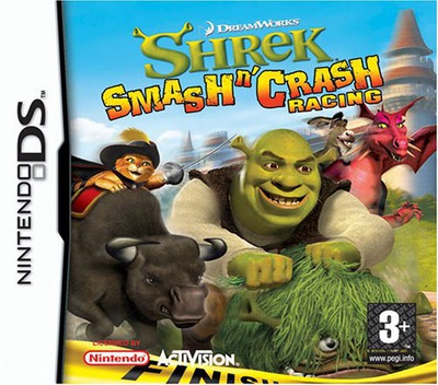 Shrek - Smash n' Crash Racing - Nintendo DS Games