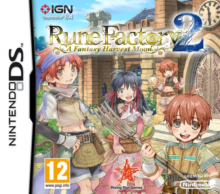 Rune Factory 2 - A Fantasy Harvest Moon - Nintendo DS Games